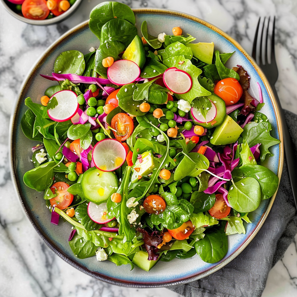 Fresh Spring Salad Ideas Recipe: 1-Bowl Ultimate & Easy Seasonal Feast