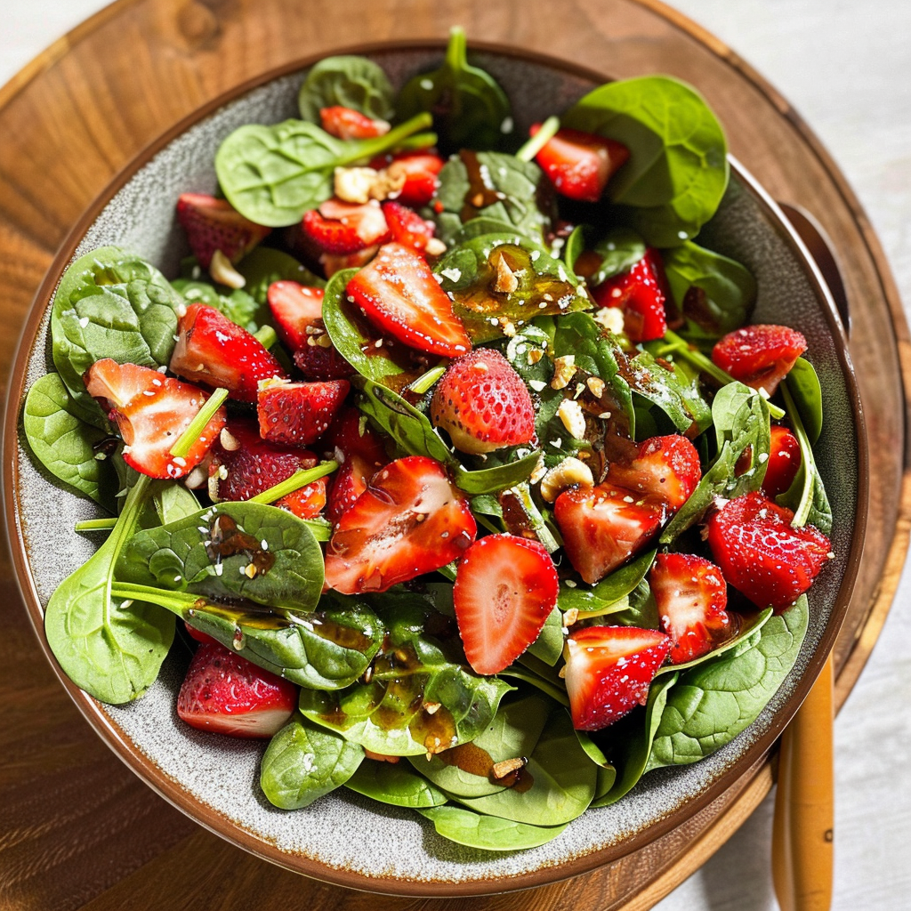 Strawberry Spinach Salad Recipe: 20-Minute Foolproof & Perfectly Refreshing