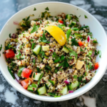 Lemon Quinoa Salad Recipe: 20-Minute Foolproof & Perfectly Zesty
