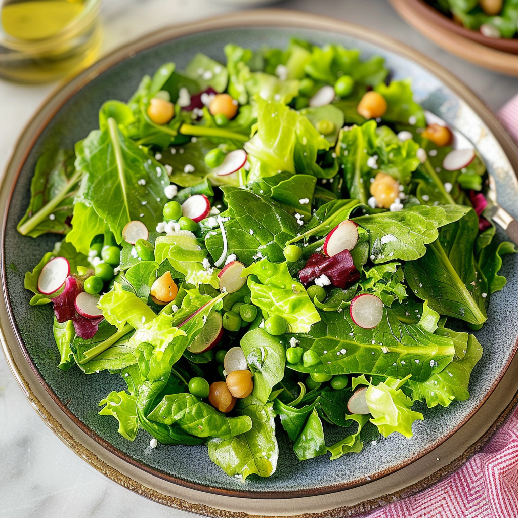 Spring Green Salad Recipe: 20-Minute Effortless & Perfectly Fresh