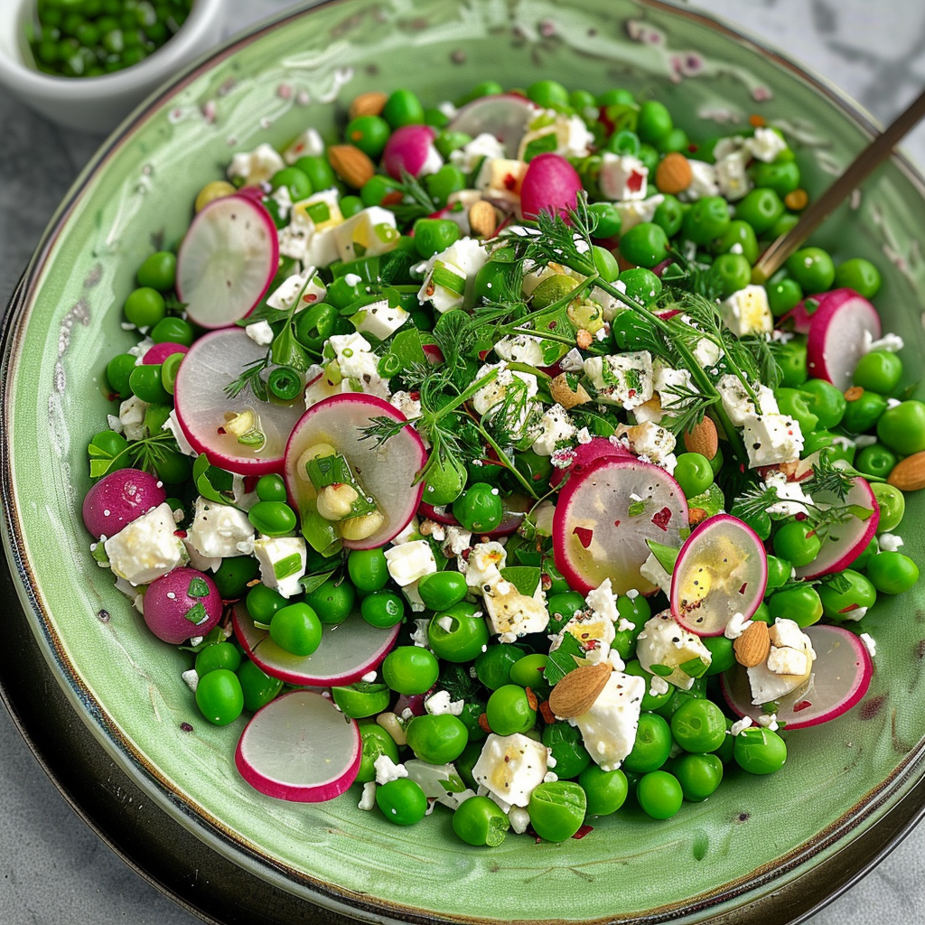 Pea and Feta Salad Recipe: 30-Minute Classic & Perfectly Balanced