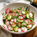 Radish Cucumber Salad Recipe: 8-Ingredient Effortless & Perfectly Refreshing