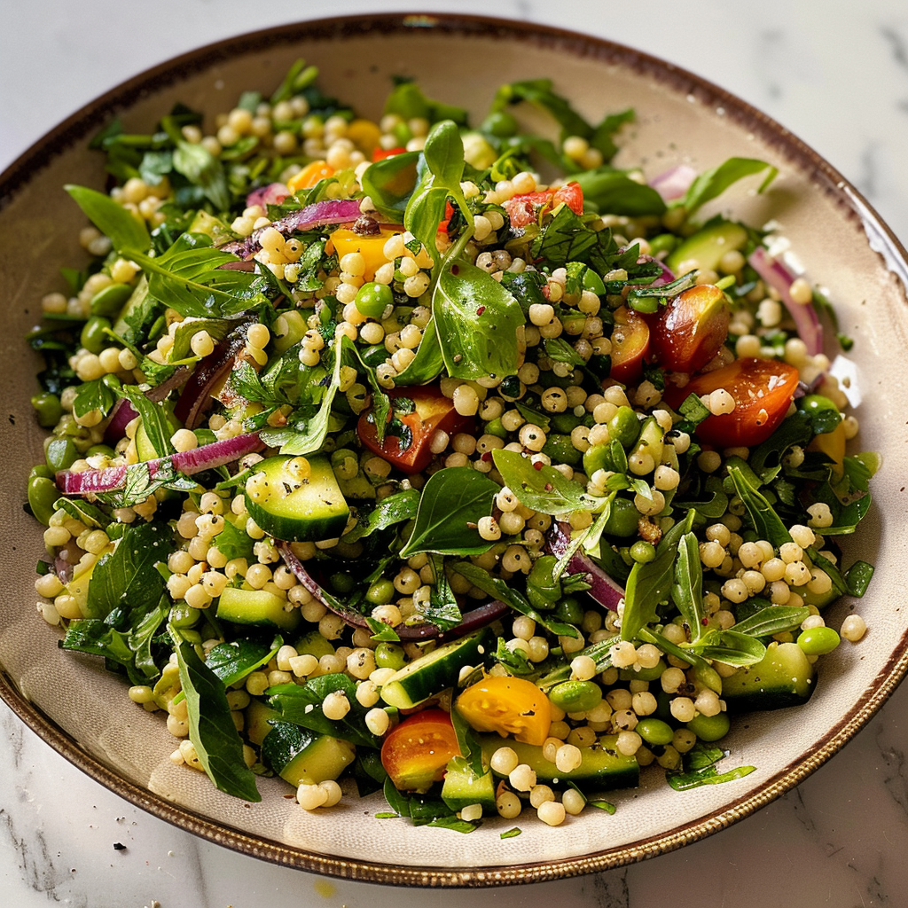 Spring Couscous Salad Recipe: 30-Minute Foolproof & Ultimate Freshness