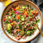 Spring Farro Salad Recipe: 20-Minute Effortless & Perfectly Fresh